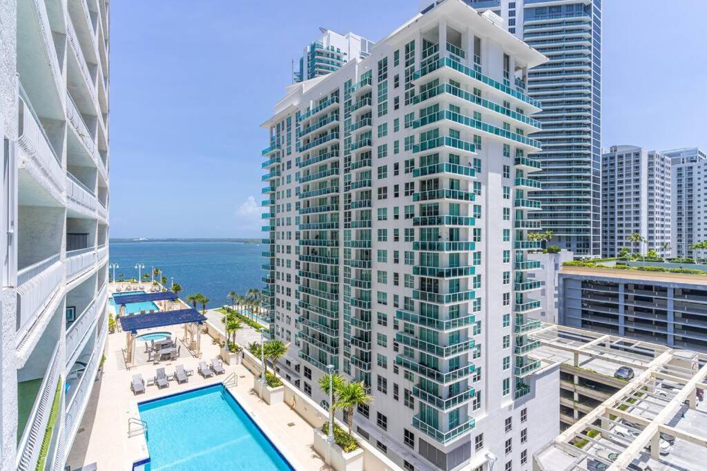 Apartamento Modern 2/2 With Beautiful Ocean And Brickell Views Miami Exterior foto