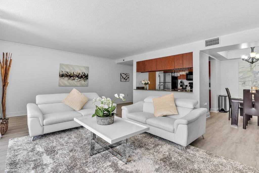 Apartamento Modern 2/2 With Beautiful Ocean And Brickell Views Miami Exterior foto