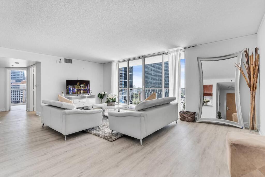 Apartamento Modern 2/2 With Beautiful Ocean And Brickell Views Miami Exterior foto