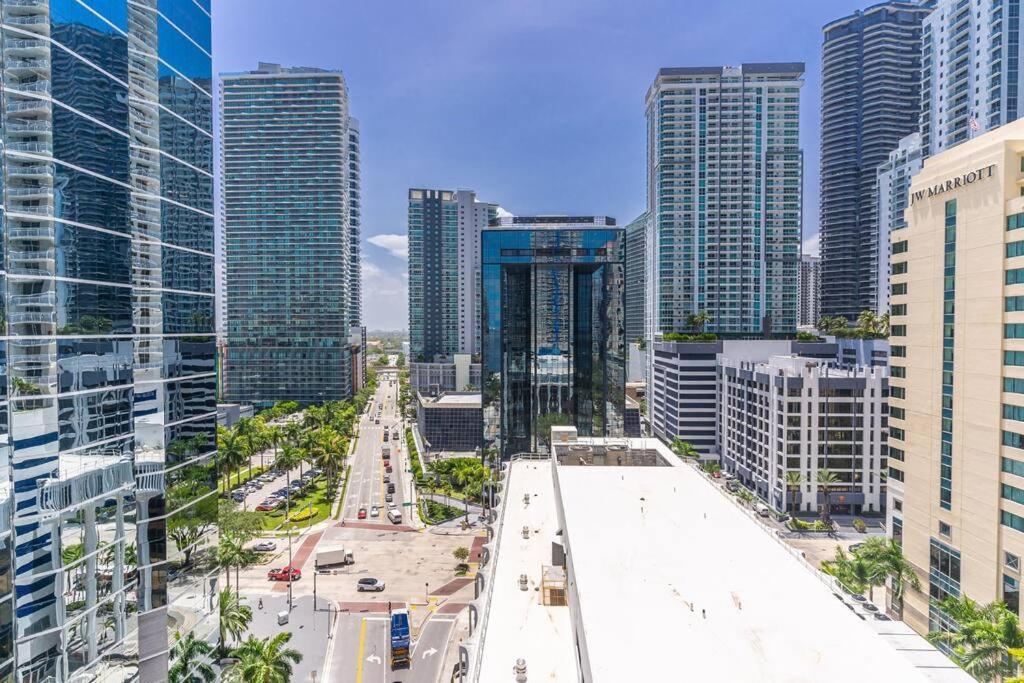 Apartamento Modern 2/2 With Beautiful Ocean And Brickell Views Miami Exterior foto