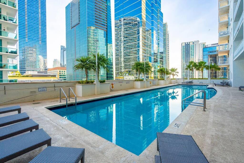 Apartamento Modern 2/2 With Beautiful Ocean And Brickell Views Miami Exterior foto