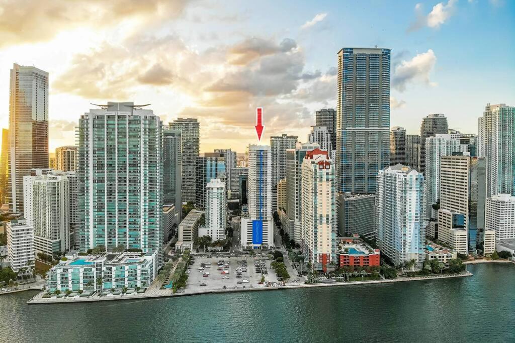 Apartamento Modern 2/2 With Beautiful Ocean And Brickell Views Miami Exterior foto